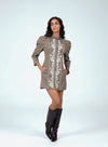 Aylaya Tonga Dress- Khaki