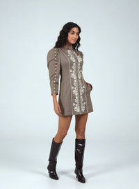 Aylaya Tonga Dress- Khaki
