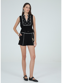 Aylaya Curaçao Top- Black-Hand In Pocket