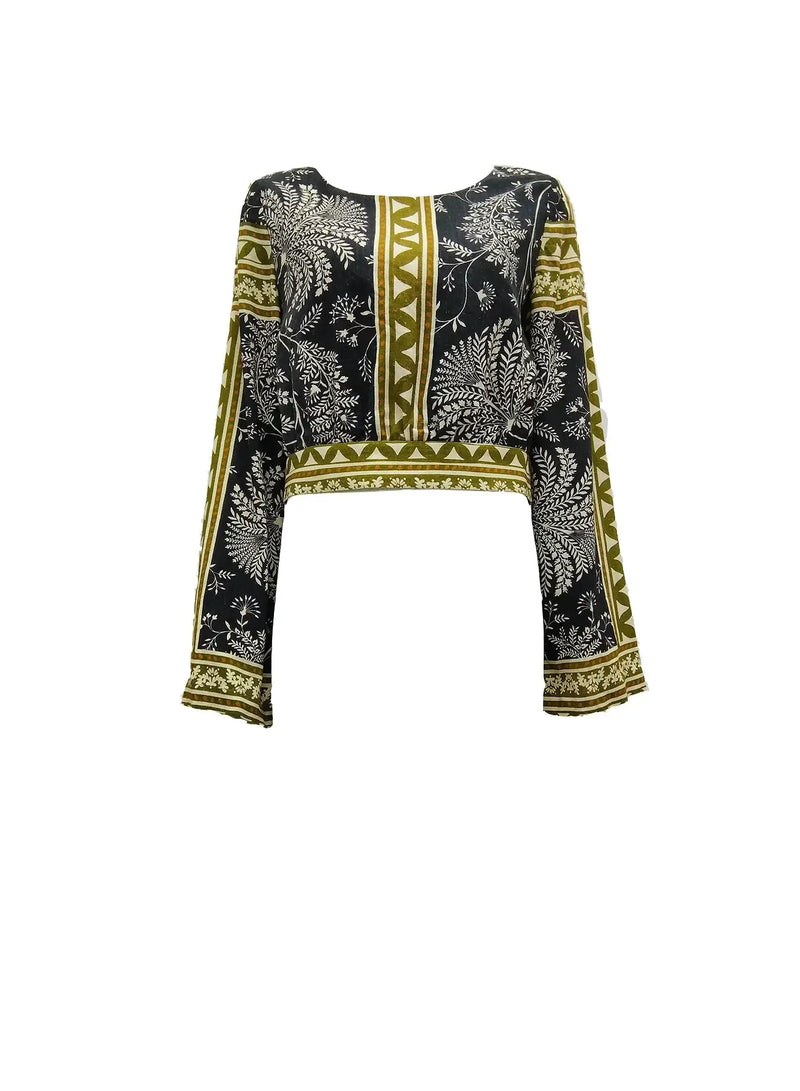 Aylaya Paris Top - Mystique Fern-Hand In Pocket
