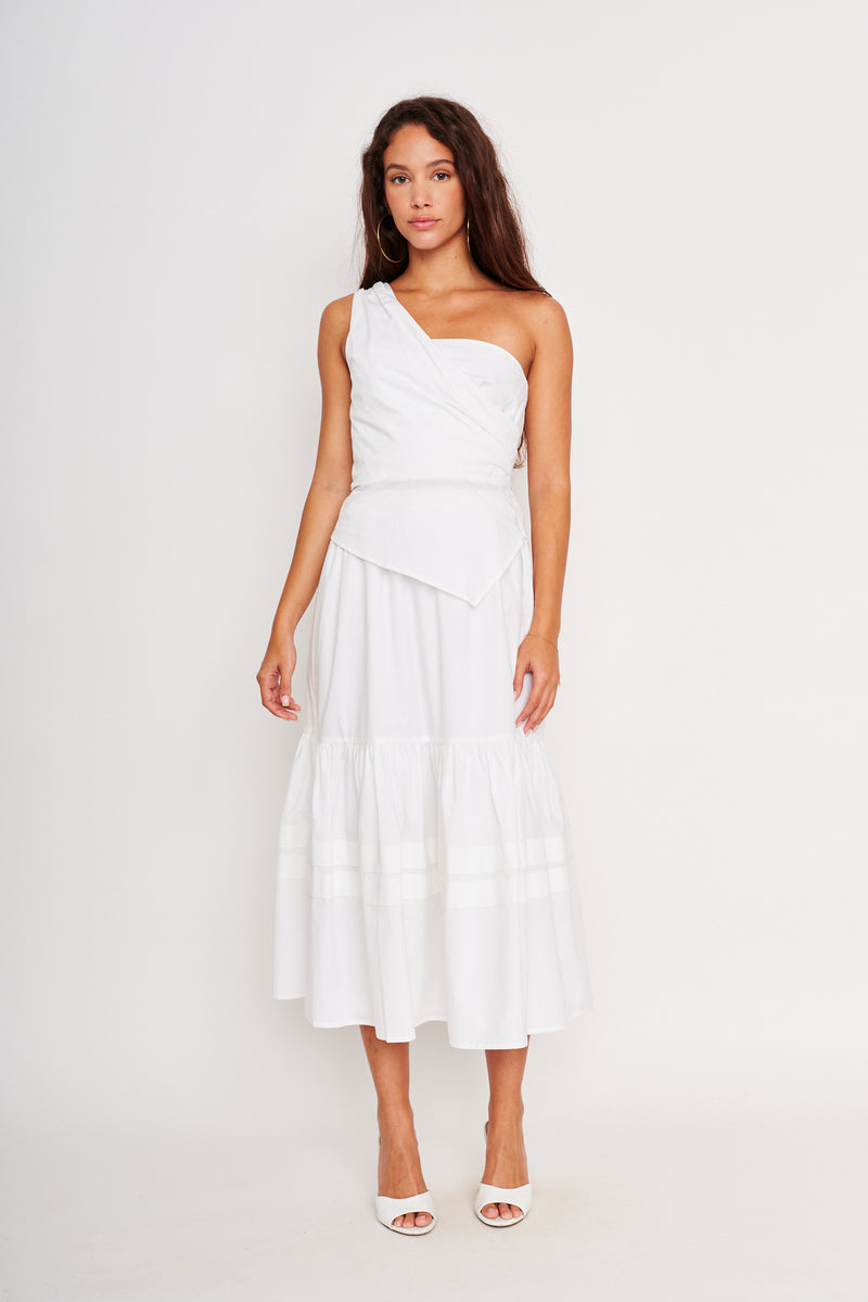 DRA Alliser Top - White-Hand In Pocket