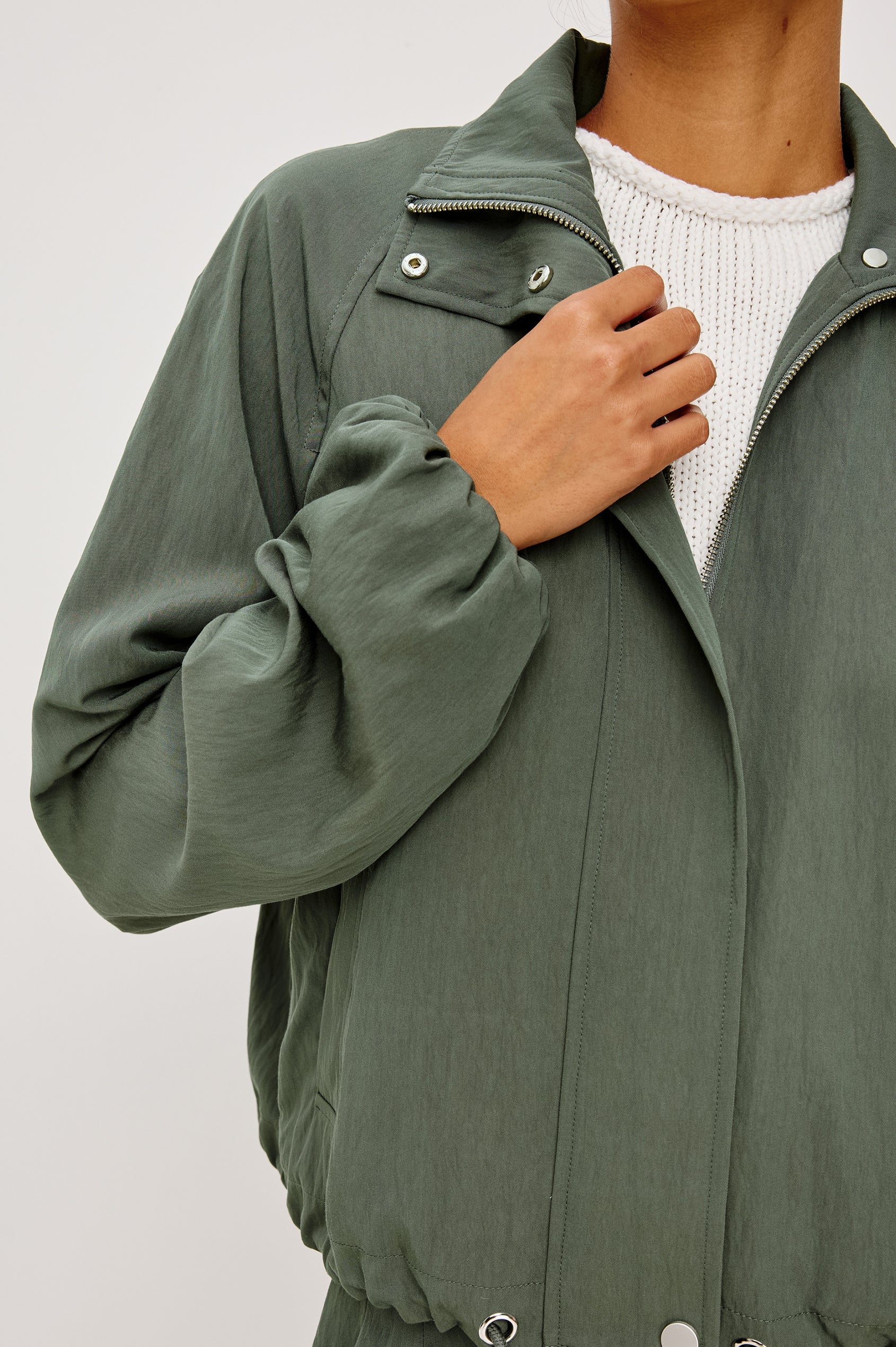 Rails Blake Jacket - Ivy-Hand In Pocket