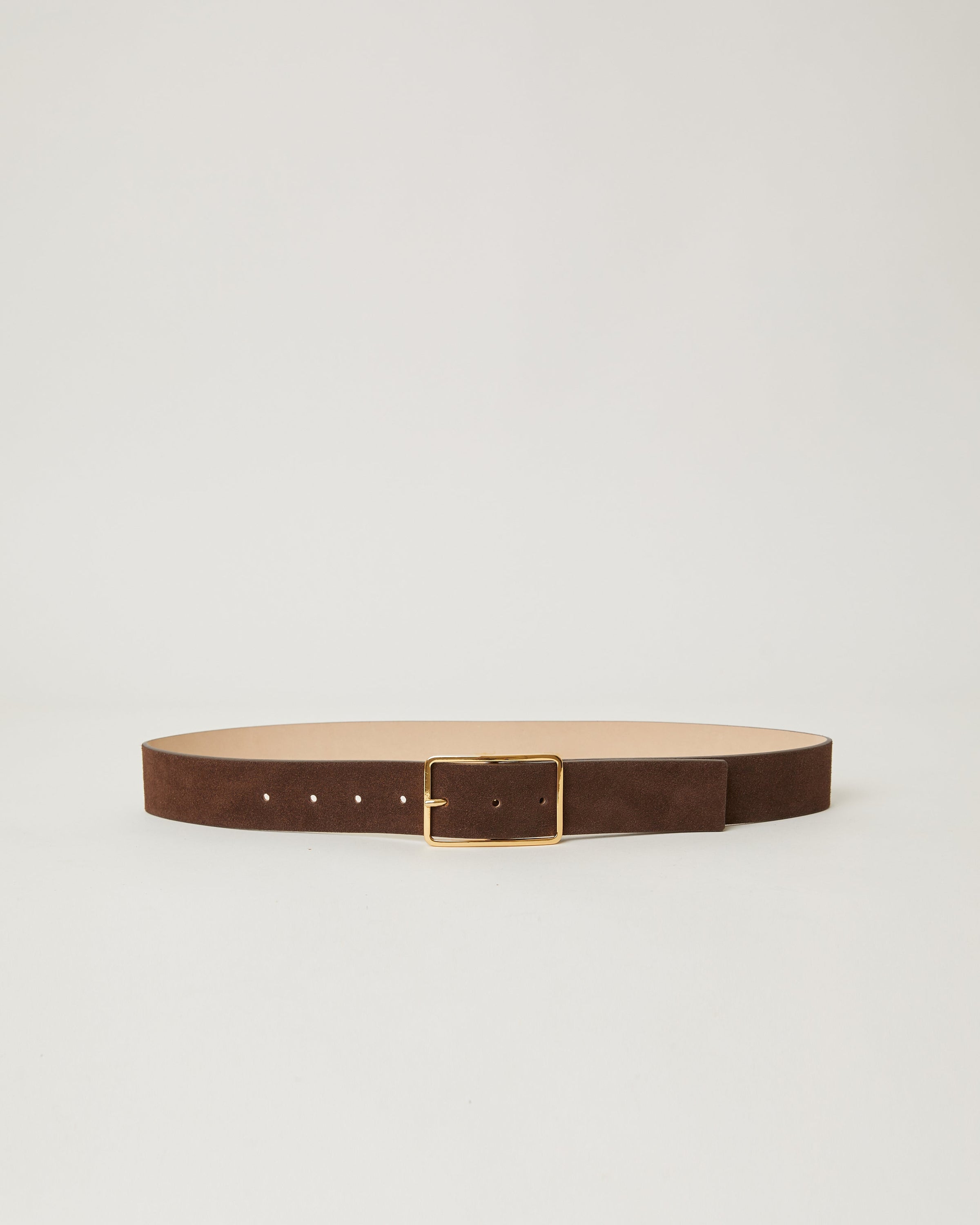 B-Low The Belt Milla Suede -Chocolate/Gold-Hand In Pocket