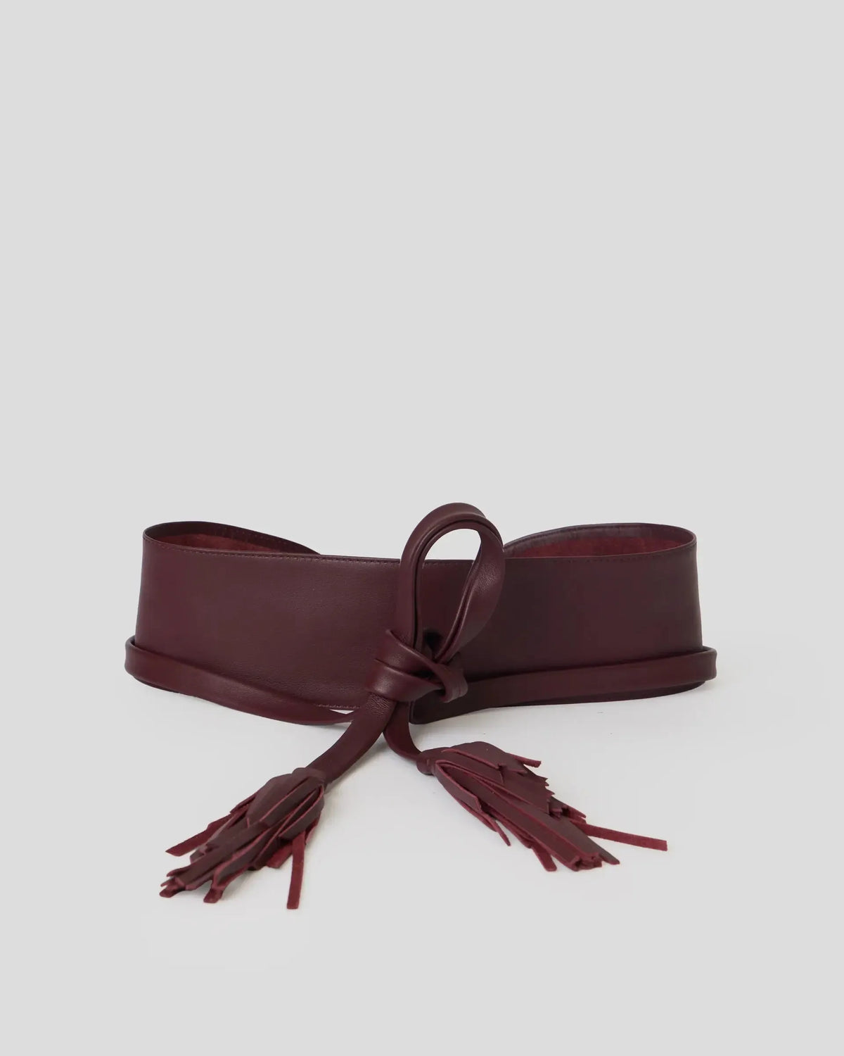 B-Low The Belt Aaliyah Leather Wrap - Cabernet-Hand In Pocket
