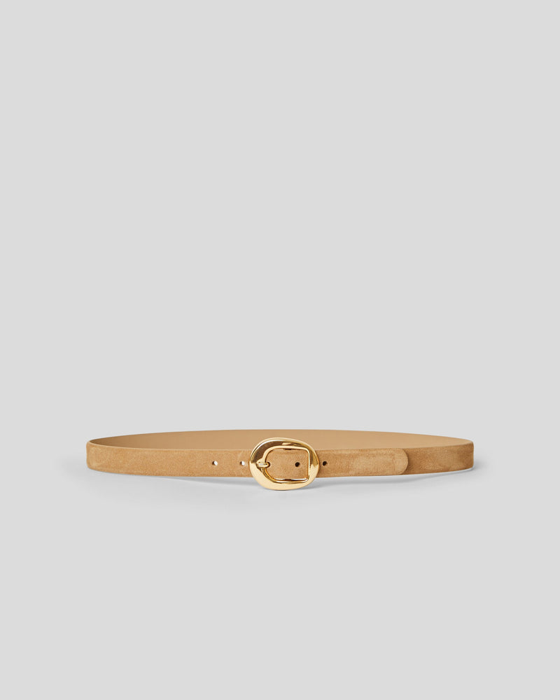 B-Low The Belt Greyson Mini Suede - Sable Gold-Hand In Pocket