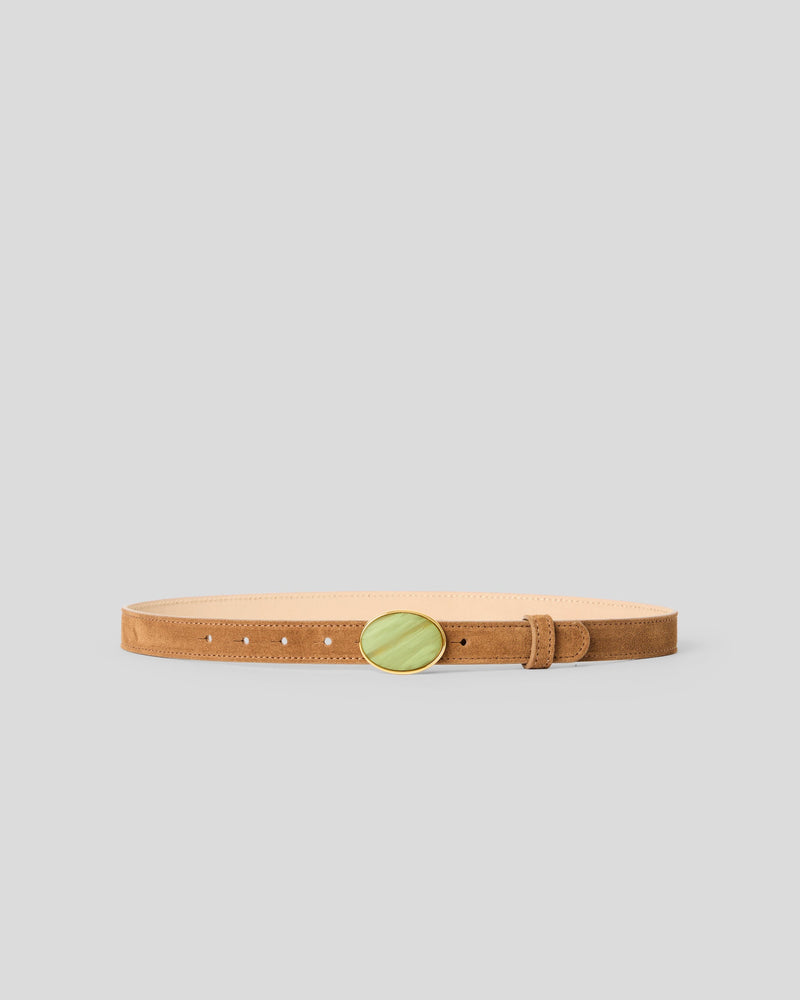B-Low The Belt Kimani Suede - Bronze Jade-Hand In Pocket