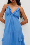 Rails Boa Dress- French Blue-Hand In Pocket