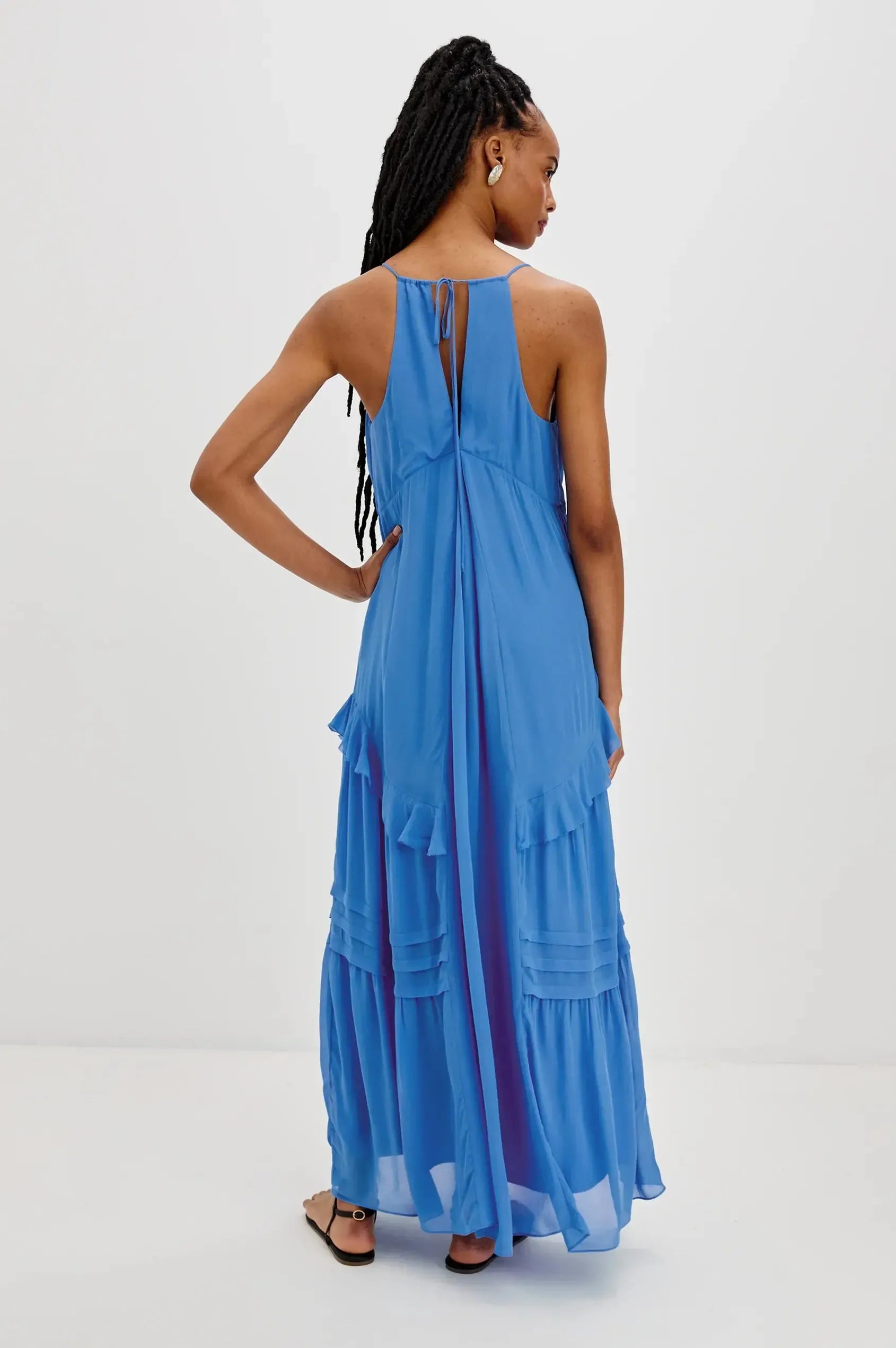 Rails Boa Dress- French Blue Hand In Pocket Rails Boa Dress- French Blue Hand In Pocket
