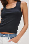 Rails Bobbie Tank- Black-Hand In Pocket