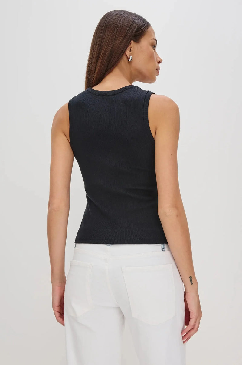 Rails Bobbie Tank- Black-Hand In Pocket