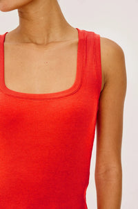 Rails Bobbie Tank - Cherry-Hand In Pocket