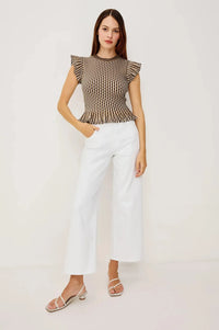 Rails Bryn Top - Brown Stripe-Hand In Pocket