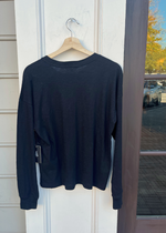 Outdoorsy Long Sleeve Top - Black-Hand In Pocket