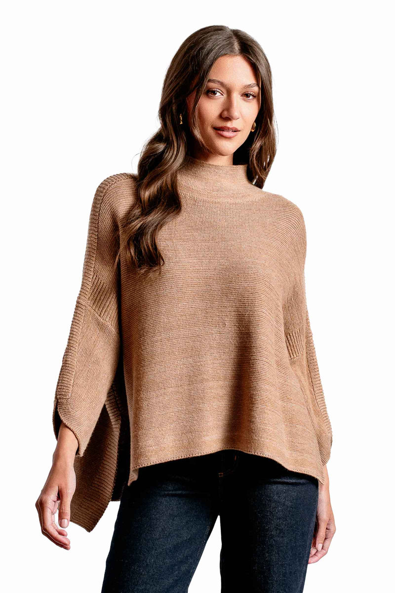 Kerisma Boho Sweater- Camel-Hand In Pocket