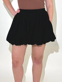 Molly Bracken Mari Bubble Skirt - Black-Hand In Pocket
