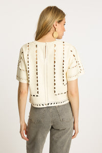 Caballero Anisa Faux Leather Top-Hand In Pocket