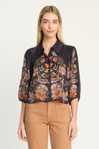 Caballero Juliette Top - Bush Paradise-Hand In Pocket