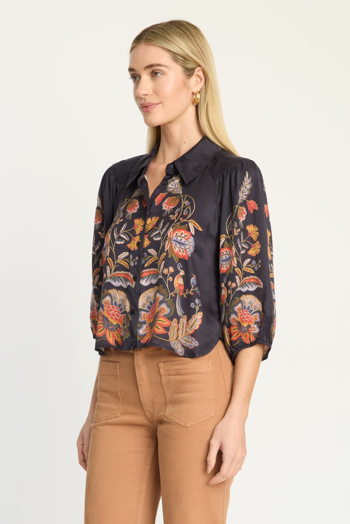 Caballero Juliette Top - Bush Paradise-Hand In Pocket