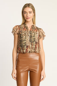 Caballero Kaz Top - Savannah Starfall-Hand In Pocket