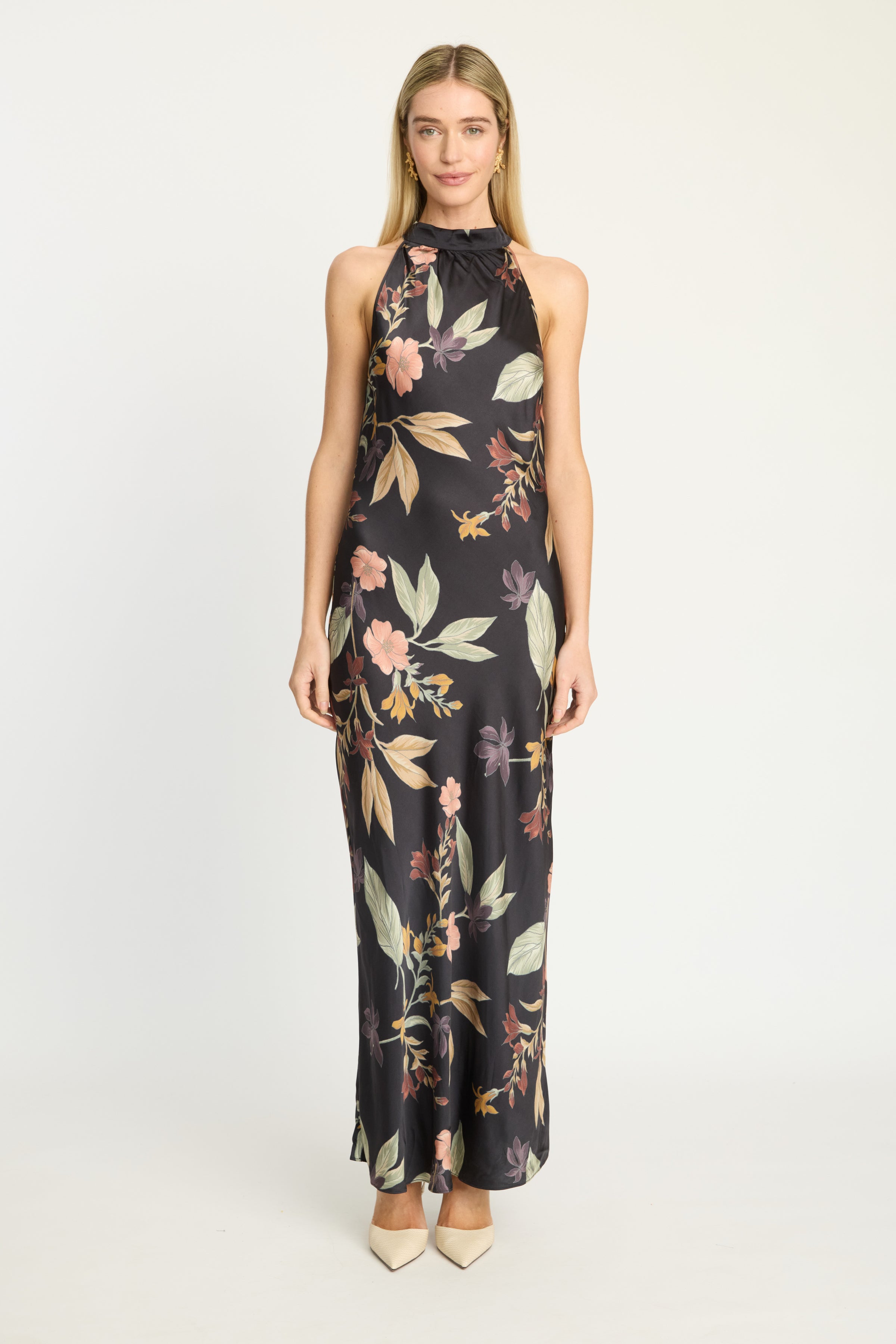 Caballero Naf Dress - Sundown Floral-Hand In Pocket