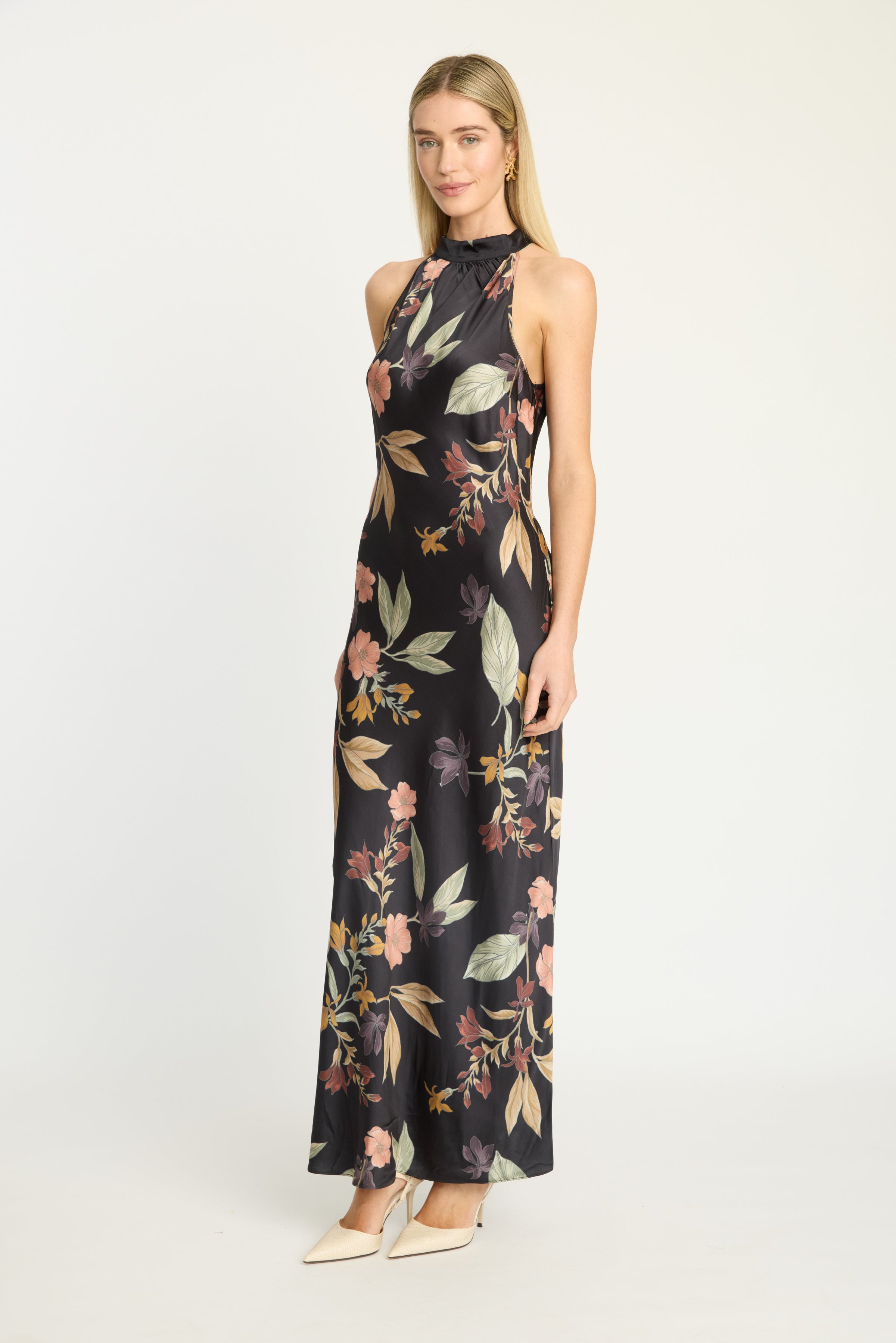 Caballero Naf Dress - Sundown Floral-Hand In Pocket