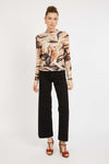 Caballero Marta Top- Bushveld Haze-Hand In Pocket