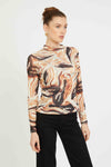 Caballero Marta Top- Bushveld Haze-Hand In Pocket