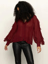 Sanctuary Harmony Blouse - Crimson-Hand In Pocket