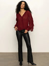 Sanctuary Harmony Blouse - Crimson-Hand In Pocket