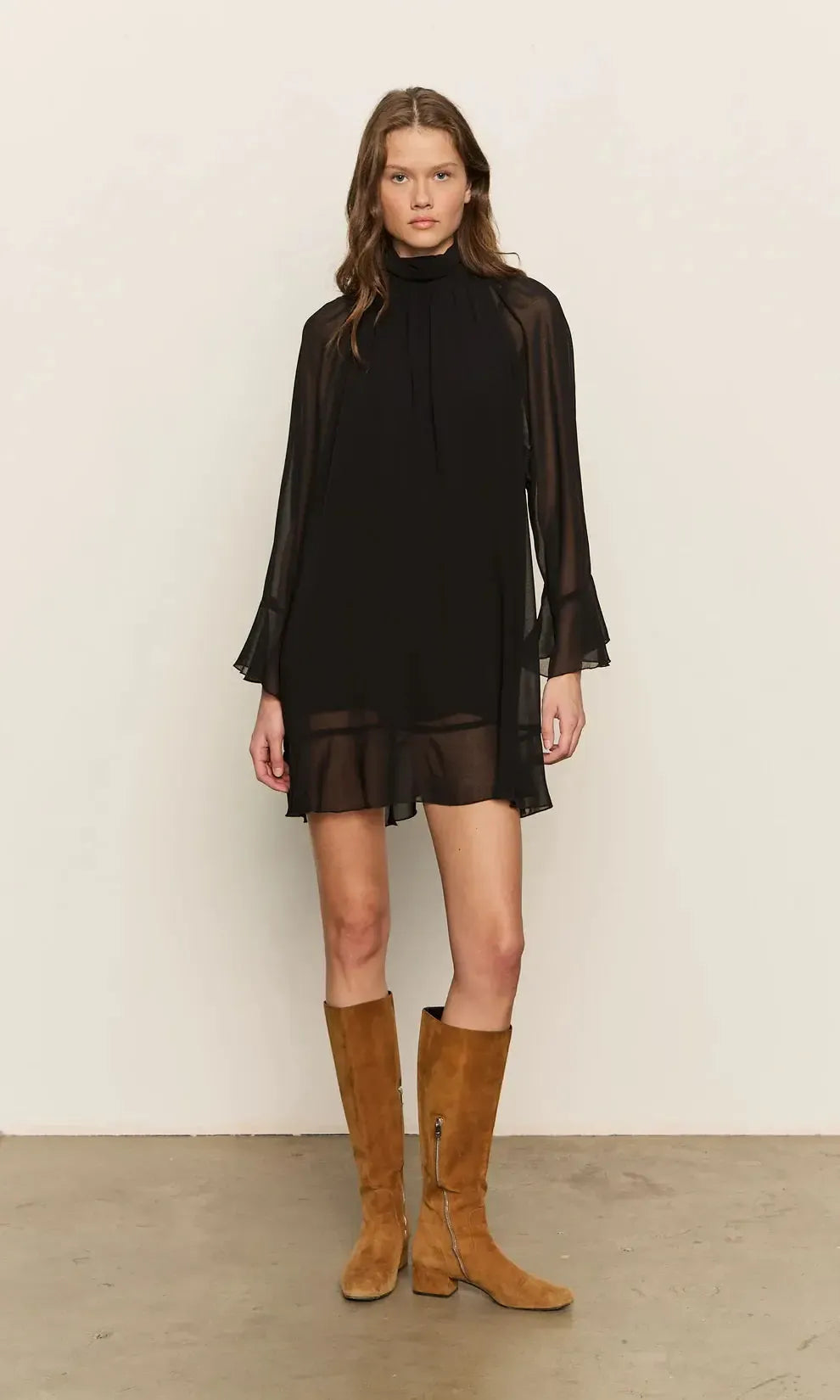Sanctuary Soulmate Mini Dress - Black-Hand In Pocket