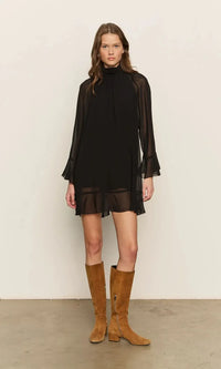 Sanctuary Soulmate Mini Dress - Black-Hand In Pocket
