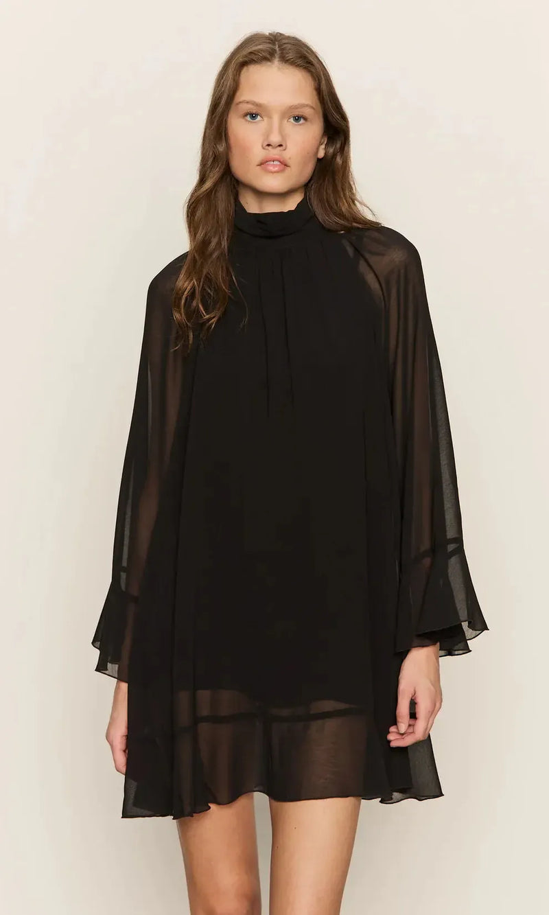 Sanctuary Soulmate Mini Dress - Black-Hand In Pocket