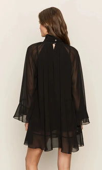 Sanctuary Soulmate Mini Dress - Black-Hand In Pocket
