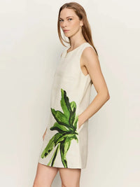 Sanctuary Way To Be Linen Dress - Palmetta-Hand In Pocket