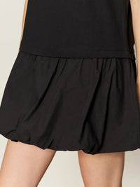 Sanctuary Bubble T-Shirt Dress - Black-Hand In Pocket
