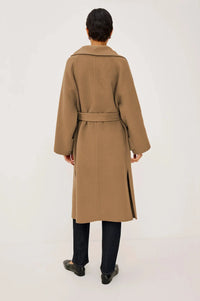 Rails Celeste Wrap Coat - Camel-Hand In Pocket
