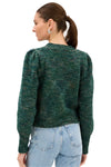 Allison Charlotte Sweater- Green Spacedye-Hand In Pocket