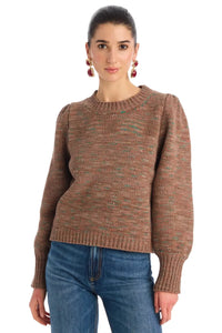 Allison Charlotte Sweater - Mocha-Hand In Pocket