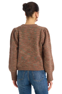 Allison Charlotte Sweater - Mocha-Hand In Pocket