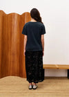 FRNCH Hebert Skirt- Noir-Hand In Pocket