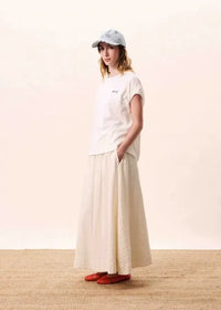 FRNCH Lindos T-Shirt - Blanc-Hand In Pocket