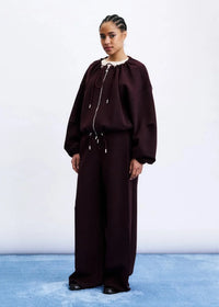 FRNCH Shosha Jacket - Bordeaux-Hand In Pocket