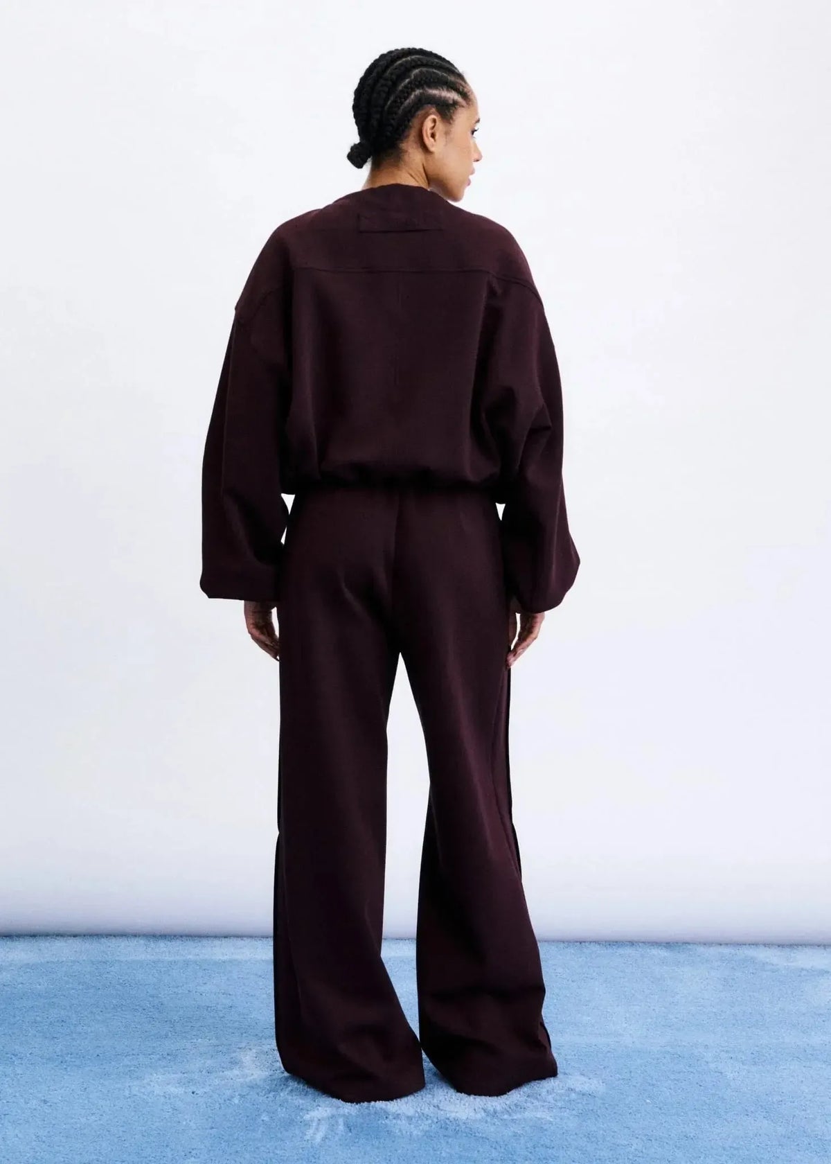FRNCH Shosha Jacket - Bordeaux-Hand In Pocket