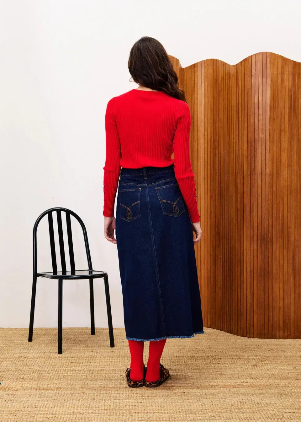 FRNCH Amaryllis Top- Rouge-Hand In Pocket