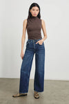 Rails Christen Top- Espresso