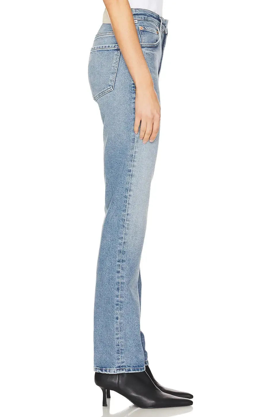 Citizens of Humanity Zurie Straight Leg Jean - Glendale-Hand In Pocket