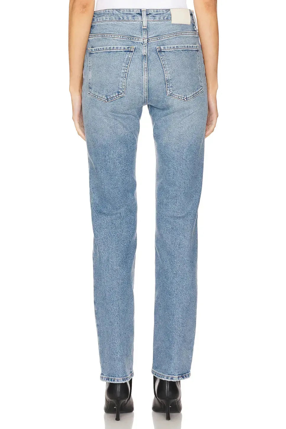 Citizens of Humanity Zurie Straight Leg Jean - Glendale-Hand In Pocket