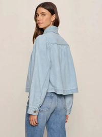 Sanctuary Charlotte Denim Jacket - Whisper-Hand In Pocket
