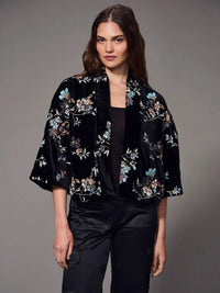 Sanctuary Scarlett Embellished Jacket - Moon Glow-Hand In Pocket