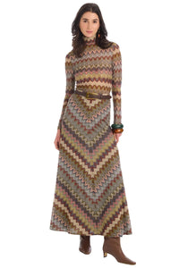 Allison Olive Skirt - Olive-Hand In Pocket